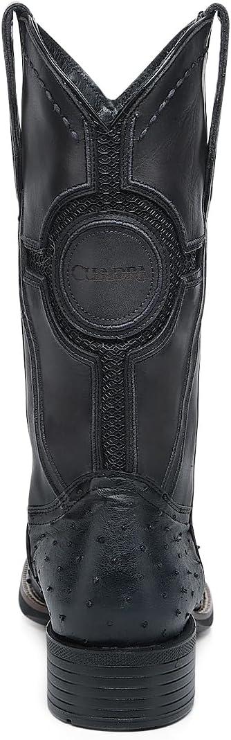 imageCuadra Rodeo Boot Men Ostrich ampamp Bovine LeatherBlue