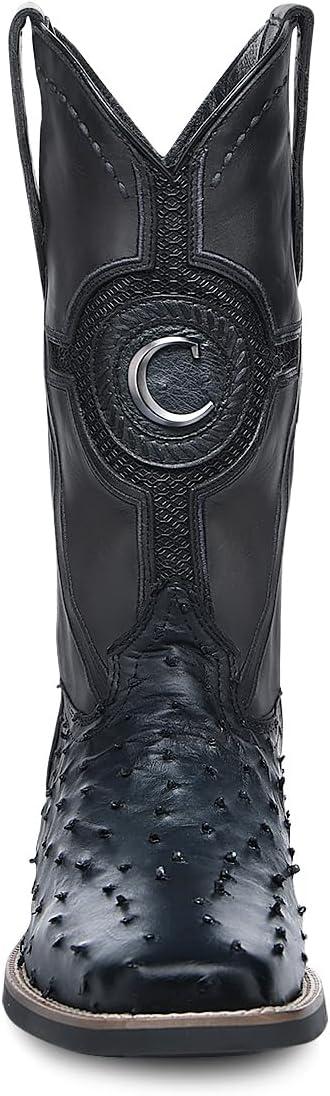 imageCuadra Rodeo Boot Men Ostrich ampamp Bovine LeatherBlue