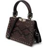 imageCuadra Hand Bag for Women with Genuine Python Leather BrownBrown