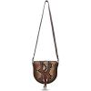 imageCuadra  Brown Exotic Python Shoulder Handbag Style and Sophistication BOD97PH BROWN