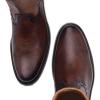 imageCuadra Mens Boot in Genuine Leather with Zipper Brown