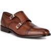 imageFRANCO CUADRA Mens Monkstrap Shoes in Genuine Leather Brown 46FBIBI Size 8