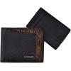 imageCuadra mens bifold wallet in genuine leather blackBlack