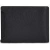 imageCuadra mens bifold wallet in genuine leather blackBlack