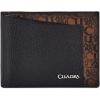 imageCuadra mens bifold wallet in genuine leather blackBlack