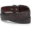 image:imageCuadra Casual Belt in Genuine Ostrich Leather Brown 38mm Double BuckleBrown