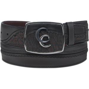image:imageCUADRA  Cowboy Belt for Men in Genuine Bull Neck Leather CV510TC BrownBrown