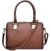 image:imageCuadra Women Leather Handbag Crystal EmbellishedBrown