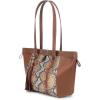 image:imageCuadra Womens Honey Python Leather Tote BagHoney