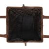 image:imageCuadra Womens Honey Python Leather Tote BagHoney