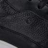image:imageFRANCO CUADRA Men Black Deer Leather SneakersBlack