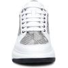 image:imageFRANCO CUADRA Snake Print Fashion Sneakers for WomenWhite