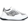image:imageFRANCO CUADRA Snake Print Fashion Sneakers for WomenWhite