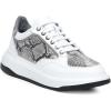 image:imageFRANCO CUADRA Snake Print Fashion Sneakers for WomenWhite