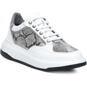 image:imageFRANCO CUADRA Snake Print Fashion Sneakers for WomenWhite