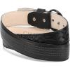 image:imageCuadra Casual belt in genuine python leather for men BlackBlack