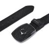 image:imageCuadra Mens Chocolate Ostrich Leg Leather Western BeltBlack