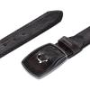 image:imageCuadra Mens Chocolate Ostrich Leg Leather Western BeltChocolate