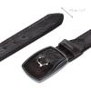 image:imageCuadra Mens Chocolate Ostrich Leg Leather Western BeltChocolate