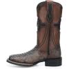 image:imageCuadra Mens Honey Python Leather Rodeo Style BootsHoney