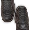 image:imageCuadra Mens Honey Python Leather Rodeo Style BootsHoney