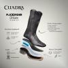 image:imageCuadra Mens Oxford Bovine Leather Rodeo Style BootsGrey