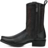 image:imageCuadra Urban Boot for Men in Genuine Italian Deer LeatherBlack