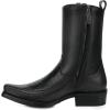 image:imageCuadra Urban Boot for Men in Genuine Ostrich Leg LeatherBlack