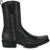image:imageCuadra Urban Boot for Men in Genuine Ostrich Leg LeatherBlack