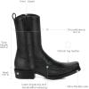 image:imageCuadra Urban Boot for Men in Genuine Ostrich Leg LeatherBlack