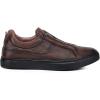 image:imageFRANCO CUADRA Mens SlipOn Sneakers in Honey Deer LeatherHoney