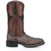 image:imageCuadra Mens Honey Python Leather Rodeo Style BootsHoney