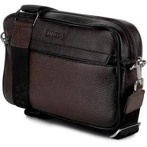 image:imageCuadra Brown Document Bag In Genuine Italian Deer For MenBrown