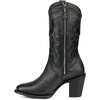 image:imageCuadra Boot for Women Genuine Bovine Leather Black WesternBlack