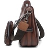 image:imageCuadra Luxury Crossbody Handbag in Genuine Python Leather in Honey with Chain Strap for WomenHoney