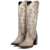 image:imageCuadra Tall Boot for Women in Genuine Bovine Leather BeigeBeige
