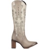 image:imageCuadra Tall Boot for Women in Genuine Bovine Leather BeigeBeige