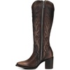 image:imageCuadra Tall Boot for Women in Genuine Bovine Leather BrownBrown