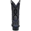 image:imageCuadra Womens Black Leather Rodeo Boot With FringesBlack