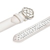 image:imageCuadra Womens casual belt in genuine leather WhiteWhite