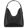 image:imageCuadra shoulder bag in genuine python leather for womenBlack