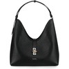 image:imageCuadra shoulder bag in genuine python leather for womenBlack