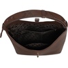 image:imageCuadra shoulder bag in genuine python leather for womenBrown