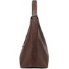 image:imageCuadra shoulder bag in genuine python leather for womenBrown