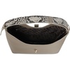 image:imageCuadra shoulder bag in genuine python leather for womenGray