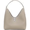 image:imageCuadra shoulder bag in genuine python leather for womenGray
