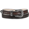 image:imageCuadra Brown belt in genuine python leather for womenBrown