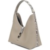 image:imageCuadra shoulder bag in genuine python leather for womenGray