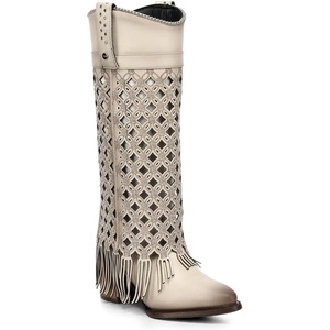 image:imageCuadra Boot for Women Genuine Bovine Leather Black WesternBeige