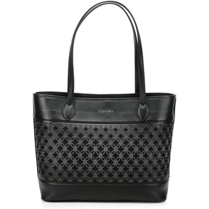 image:imageCuadra Tote bag in genuine leather for women BlackBlack